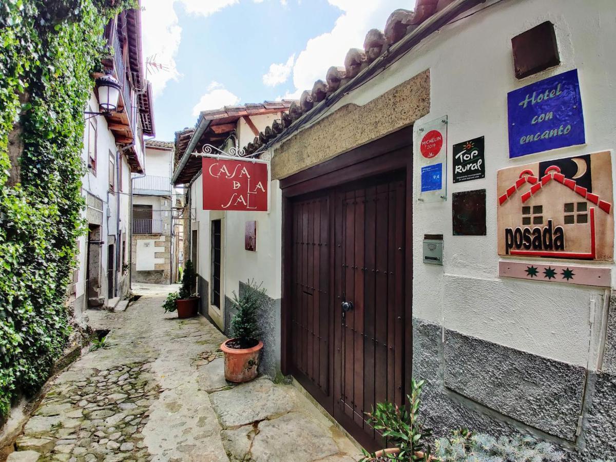 Posada Restaurante Casa De La Sal Candelario Bagian luar foto